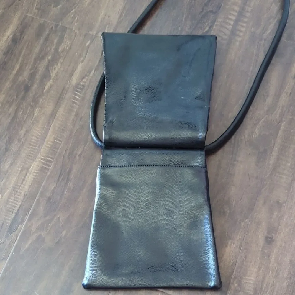 Elegant Black Textured Bag